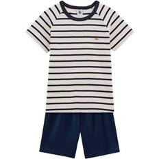 Pigiame Petit Bateau Striped Pajamas