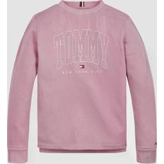 Tommy Hilfiger Sudaderas Tommy Hilfiger Bold Varsity Sweatshirt - Broadway Pink Unisex