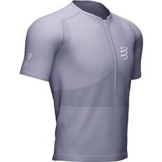 Course à pied Hauts de Couche de Base Compressport T- Shirt Half Trail Demi Zip - Primerose