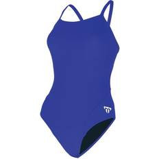 Phelps Michael Phelps Solid Mid Back Negro Mujer - Black