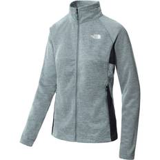 The North Face Athletic Outdoor Midlayer Full Zip Oscuro Negro Mujer - Grey/Black