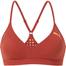 Bruna Bikiniöverdelar Puma Sporty Bikini Top Red/Brown