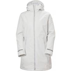 Dame - Hvite Regntøy Helly Hansen Women's Lisburn Raincoat - White