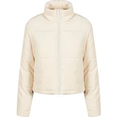 Urban Classics Corduroy Puffer Jacket - Toffee