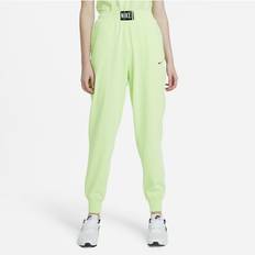 Nike Højtaljede joggingbukser vasket neongrøn Neongrøn