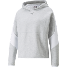 Puma Sweatshirt À Capuche Femme - Gris Chiné