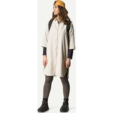 Houdini Dame Kjoler Houdini Route Shirt Dress - Foggy Mountain