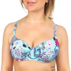 Turkoosi Bikinit Damella Grace Paisley Flower Underwired Bikini Bra D/E