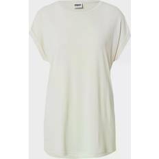 Urban Classics Ladies Ladies Modal Extended Shoulder Tee whitesand