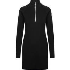 Weiß Kleider Dale of Norway Geilo Women's Dress Black/Offwhite