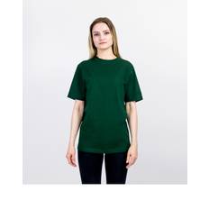 Økologisk Oversized T-skjorte - Burgundy