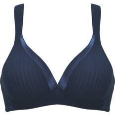 Streifen BHs Naturana Everyday Wednesday Striped Soft Bra - Navy