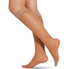 Funq wear stödstrumpor nylon Funq Wear Support Knee Sock - Brown