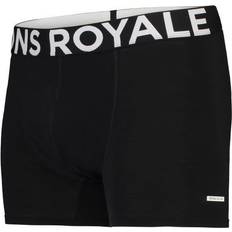 Lana merino Intimo maschile Mons Royale Emshorty Boxer - Black