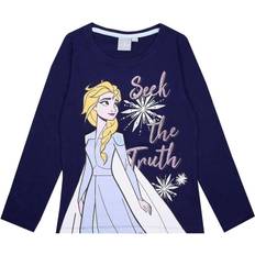 Frozen Frozen Girls Seek The Truth Elsa T-Shirt (2-3 Years) (Blue)