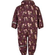 Girls - Purple Rain Overalls CeLaVi Rainwear Suit - Burlwood (310270-4330)