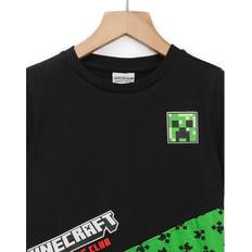 Children's Clothing Minecraft Barn/Kids Creeper Colour Block T-Shirt 14-15