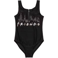 Polyester Maillots de bain Friends Girls Sunsafe One Piece Swimsuit