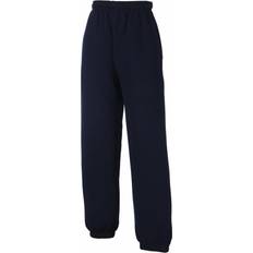 Fruit of the Loom Kids Unisex Premium 70/30 Jog Pants Jogging Bottoms (14-15) (Black)