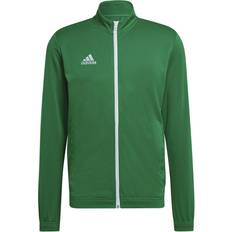 Adidas Girls Sweatshirts Children's Clothing Adidas Youth Entrada 22 Training Jacket - Team Green/White (HI2135)