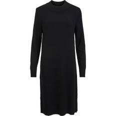 Vila L Kleider Vila Ril Crew Neck Midi Dress