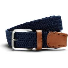 Blue - Man Belts Jack & Jones Classic Woven Belt