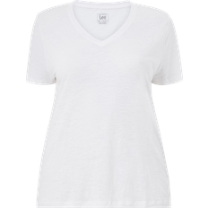 Lee T-paidat Lee Pusero V Neck Tee - Musta