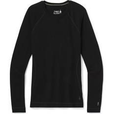 Lana - Mujer Capas base Smartwool Camiseta Interior Merino 250 Manga Larga Negro Mujer - Black Female