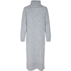 Only Onlbrandie L/S Kjole - Light Grey Melange