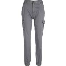 Urban Classics High Waist Cargo - Grau