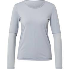 Polyamid T-skjorter Casall Women's Iconic Long Sleeve - Blue