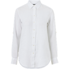 Ralph lauren linen shirt Lauren Ralph Lauren Karrie Ls Linen Shirt