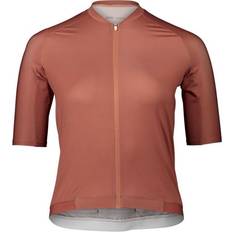 Brune - Dame Klær POC Pristine Jersey Cycling jersey Women's Himalayan Salt