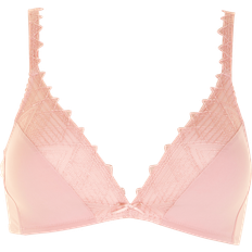 Sølv BH-er Missya Zoey Wireless Bra - Silver Pink