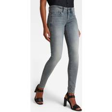 Donna - Nero Jeans G-Star Lynn Mid Waist Skinny Jeans Women 28-30