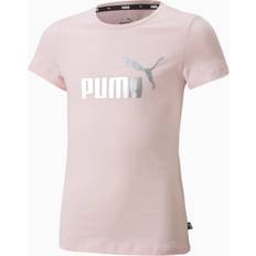 Kinder kleidung Barnkläder Puma Essentials Logo Jugend T-Shirt FÃ¼r Kinder, Schwarz, GrÃ¶ÃŸe: 140, Kleidung