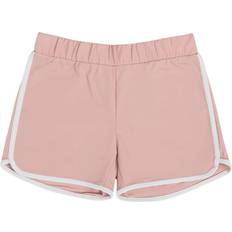 Petit Crabe Børnetøj Petit Crabe Rose Nude/Hvid Alexa Badeshorts 9-10