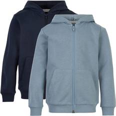 9-12M Sweatshirts Børnetøj Minymo Sweatshirt 2-pack - Ashley Blue (5752-742)