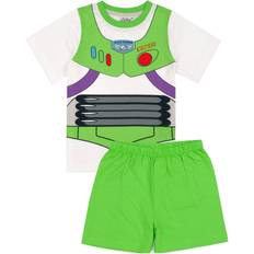 Green Pyjamases Children's Clothing Toy Story Boys Buzz Lightyear kort pyjamaset