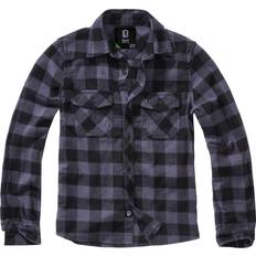 Brandit Checkshirt Flanellskjorta Herr skiffer