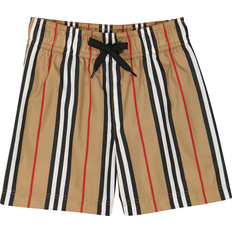 Burberry Boy's Kameron Check Swim Shorts - Archive Beige