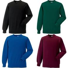 Jerzees Jerzees Schoolgear Childrens/Kids Raglan Sweatshirt (13-14 Years) (Burgundy)