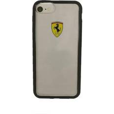 Ferrari Hardcase Mobilskal iPhone 7 8 SE 2020 Transparent Svart