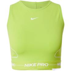 Nike Top Palestra Compact Pro Lime Donna - Verde