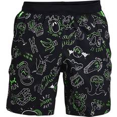 Blanc - Course à pied Shorts Under Armour Run Ur Face Off Short Black Female