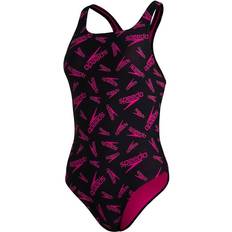 Pink - Women Swimsuits Speedo BM Logo Swimsuit Ladies