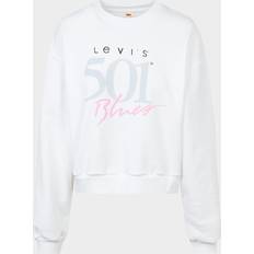 Denim/Jeansstof - Sort Sweatere Levi's Klassisk Sweatshirt - Blå