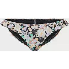 Polyamid Bikinis Pieces – Svart, blommig bikiniunderdel med volang, del av set-Flera