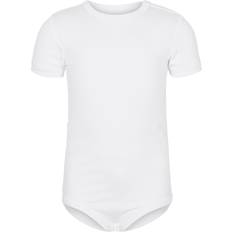 Bamboo S/S Bodysuit - White (1500-35-1)