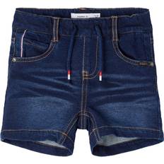 Name It Ryan Shorts - Dark Blue Denim (13197406)